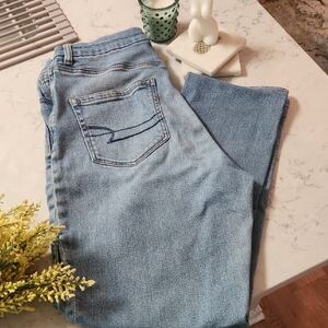 American Eagle Outfitters Blue Straight Leg Jeans